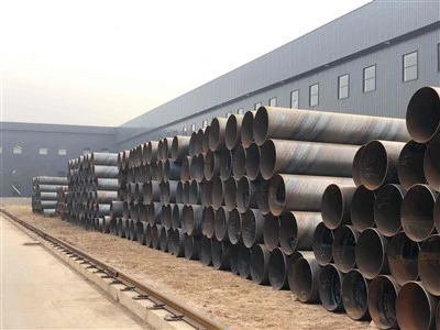 Tubería de acero SSAW de gran diámetro para proyectos de transmisión de agua