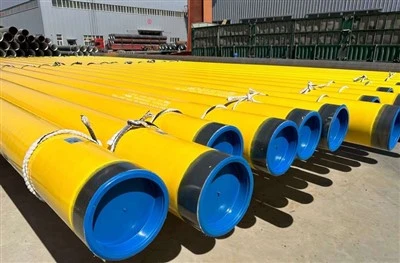 Tuberías de acero recubiertas de plástico-
